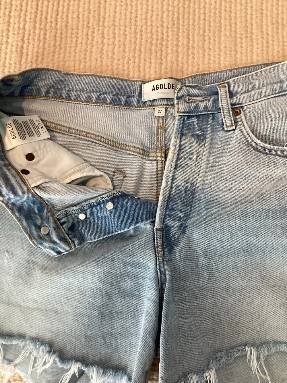 Agolde PARKER LONG SHORT in swapmeet